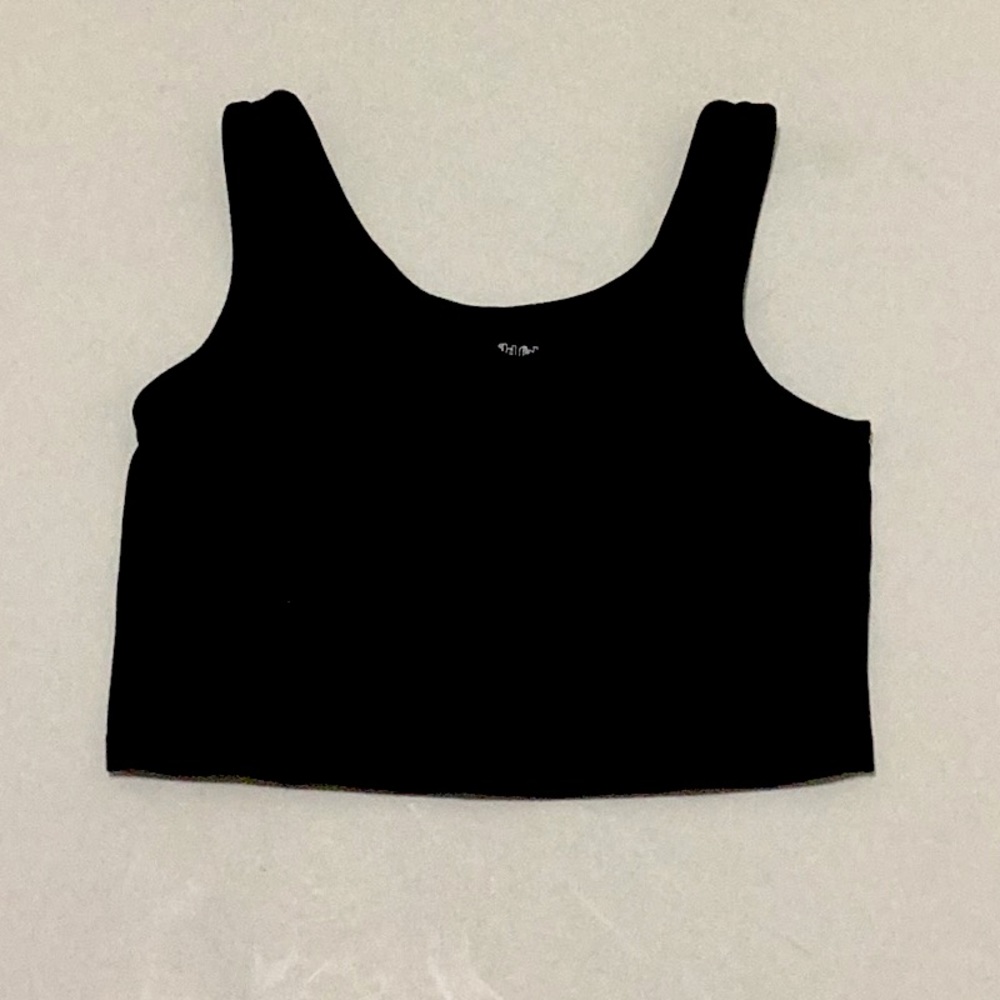 black tank top